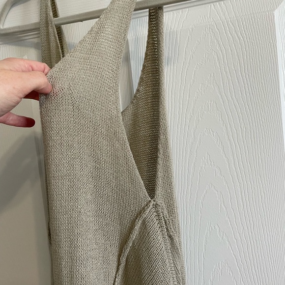 Sheer knit boho steampunk tank dress - Picture 7 of 11